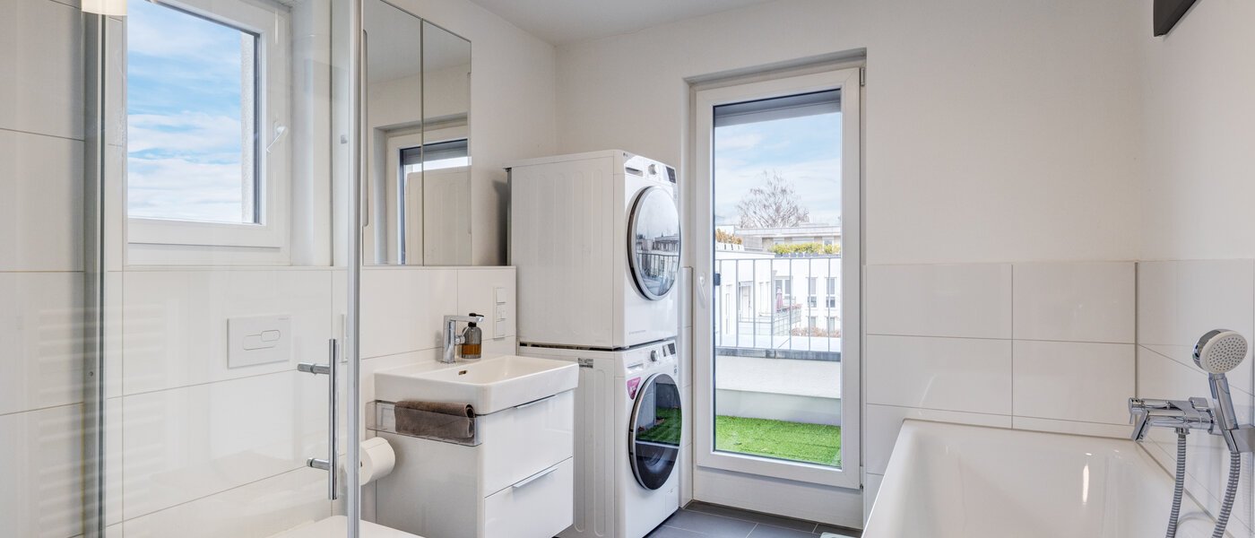 ペントハウス住宅 München Trudering 01 浴室 14707