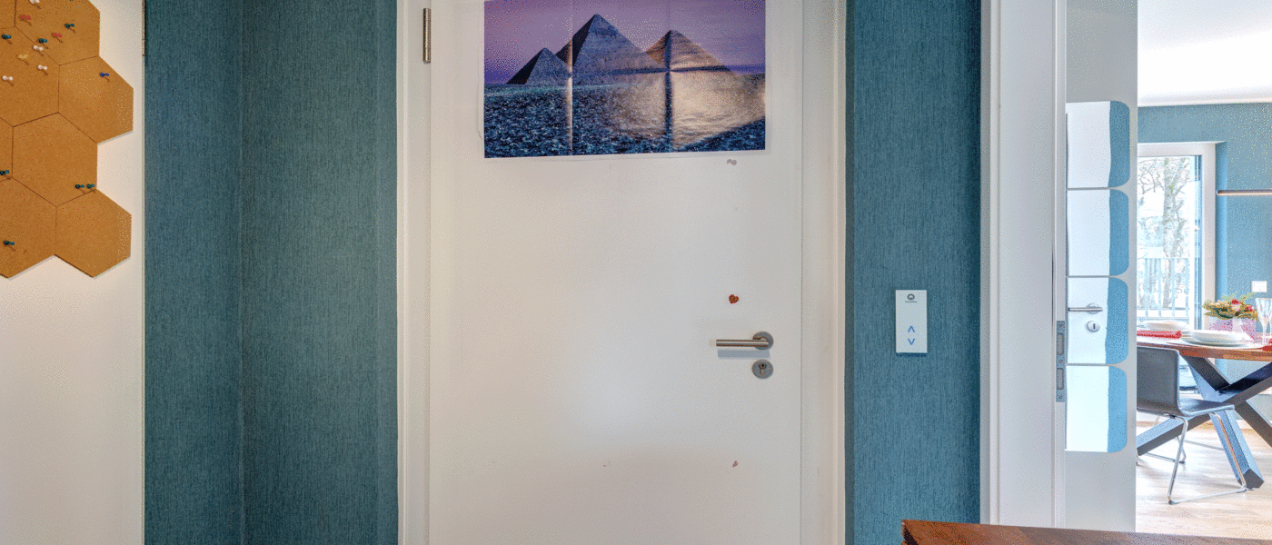 ペントハウス住宅 München Trudering 01 玄関入り口 14707