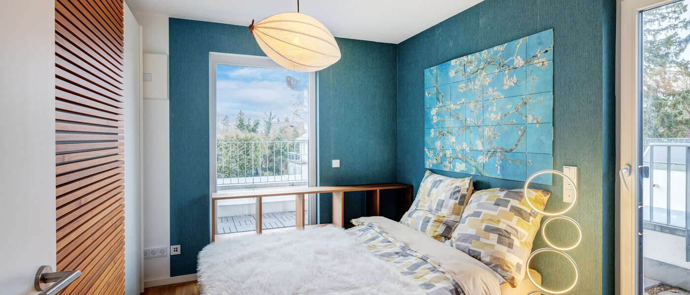 ペントハウス住宅 München Trudering 01 寝室 14707