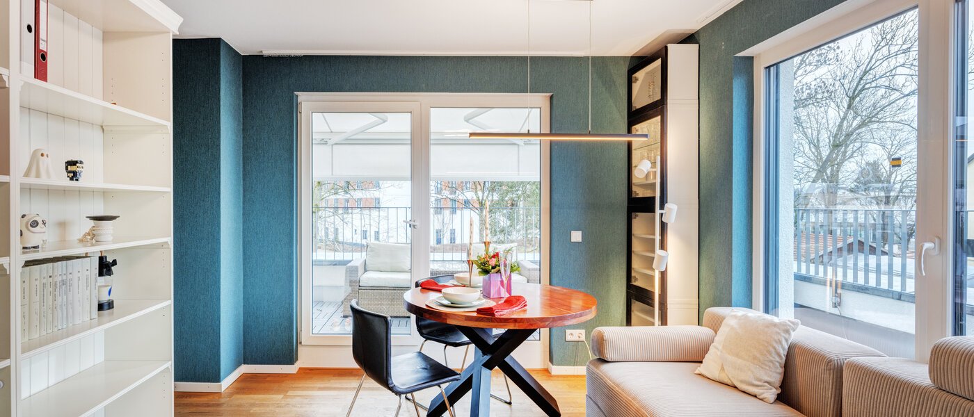 ペントハウス住宅 München Trudering 01 リビングエリア 14707