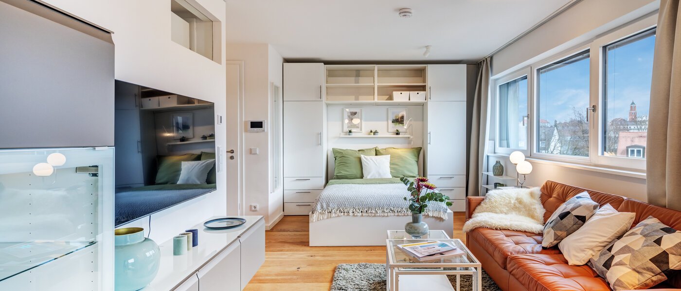 マンション München Untergiesing 01 リビングエリア 14708