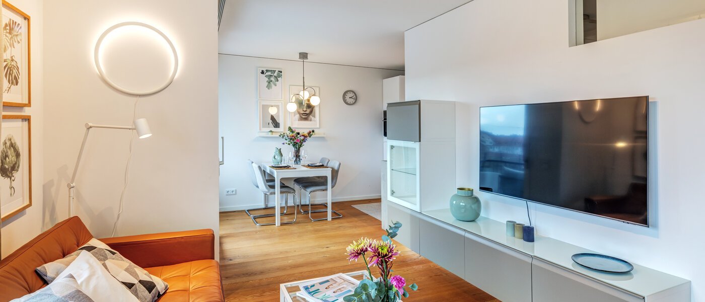 マンション München Untergiesing 03 リビングエリア 14708