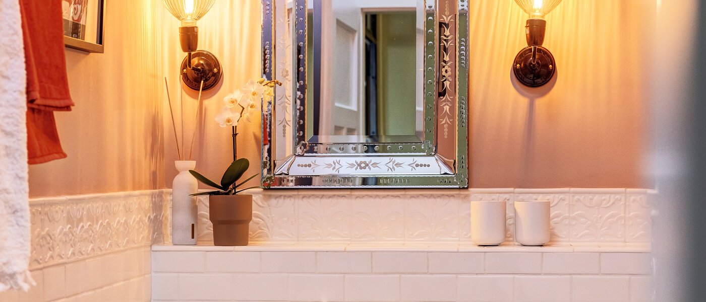 アティック・フラット（屋根裏） München Neuhausen 03 1つめの浴室 14709