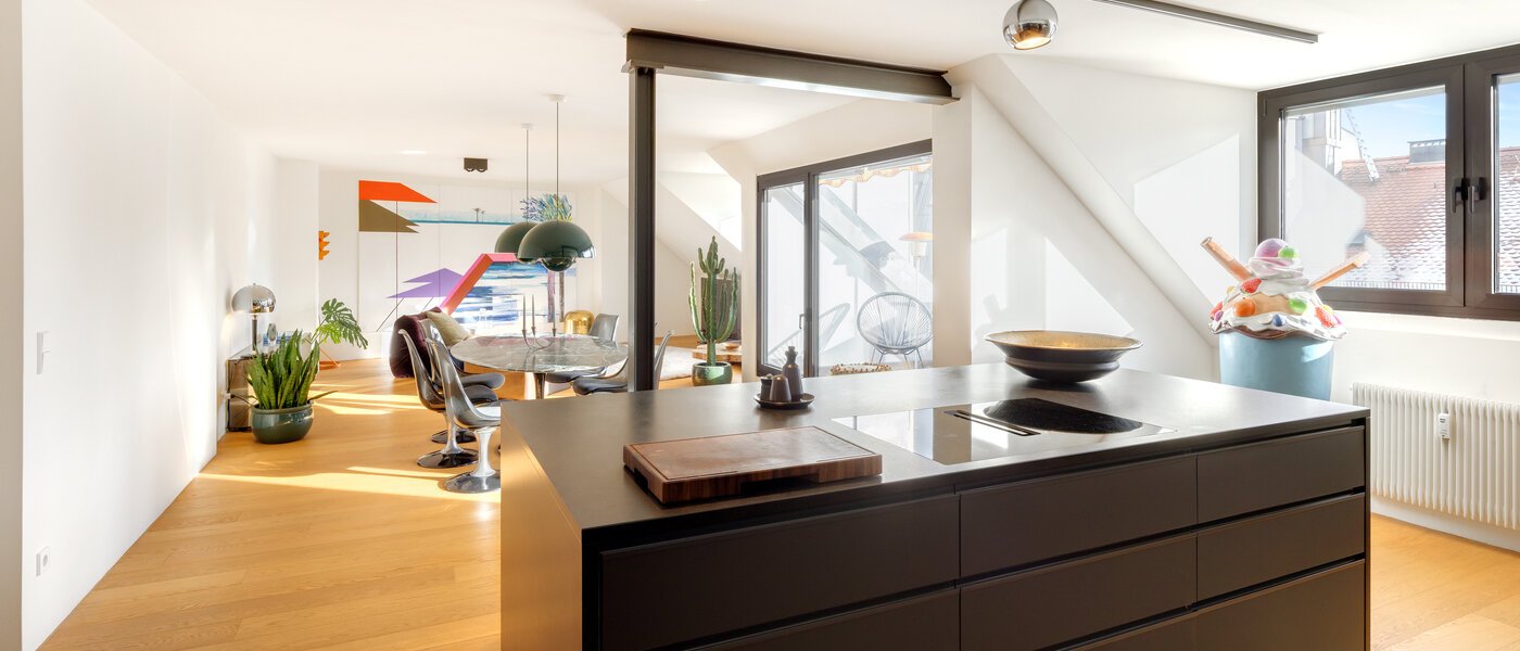 メゾネット・マンション（複数階にわたるマンション） München Glockenbachviertel 07 キッチン 14717