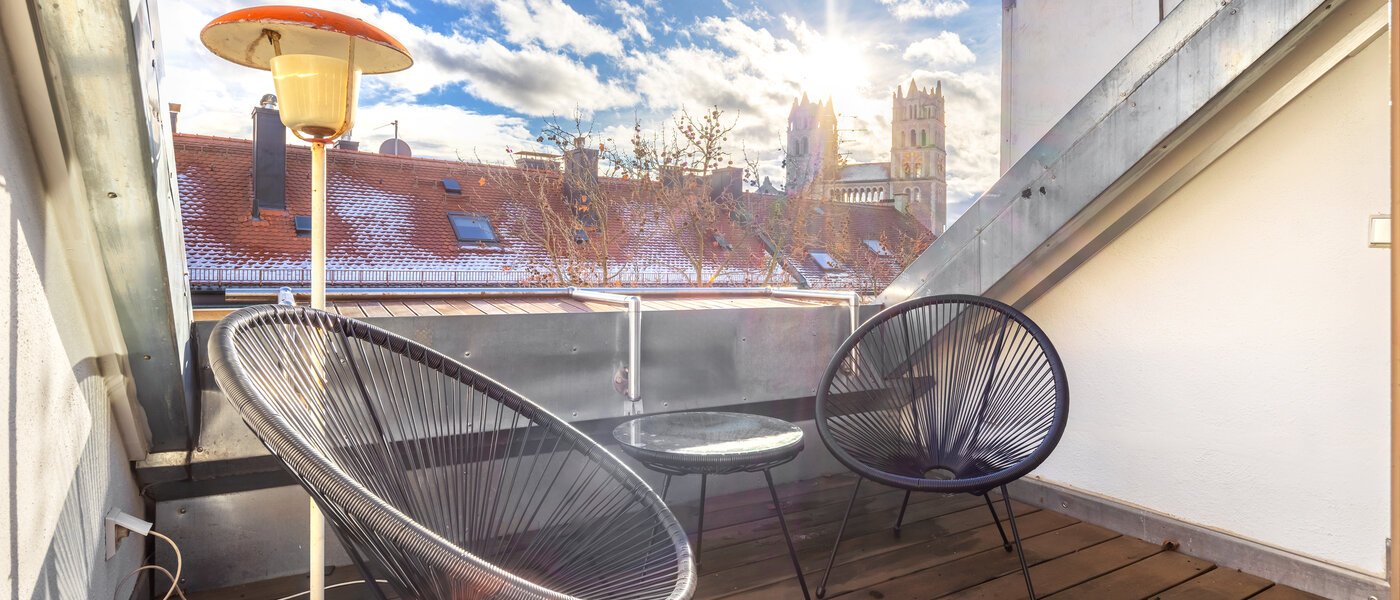 メゾネット・マンション（複数階にわたるマンション） München Glockenbachviertel 01 ルーフテラス 14717