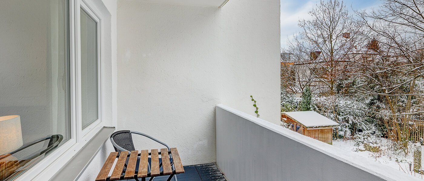 マンション München Schwabing (links der Leopoldstraße) 01 ベランダ 14718