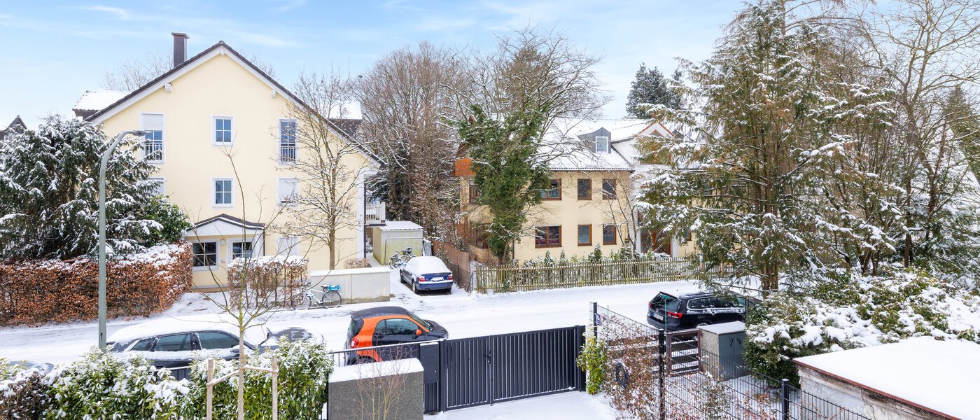 セミ・デタッチド・ハウス（一戸建てを二つに分けた家屋） München Pasing 01 物件からの眺め 14721