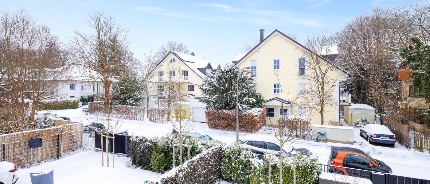 セミ・デタッチド・ハウス（一戸建てを二つに分けた家屋） München Pasing 02 物件からの眺め 14721