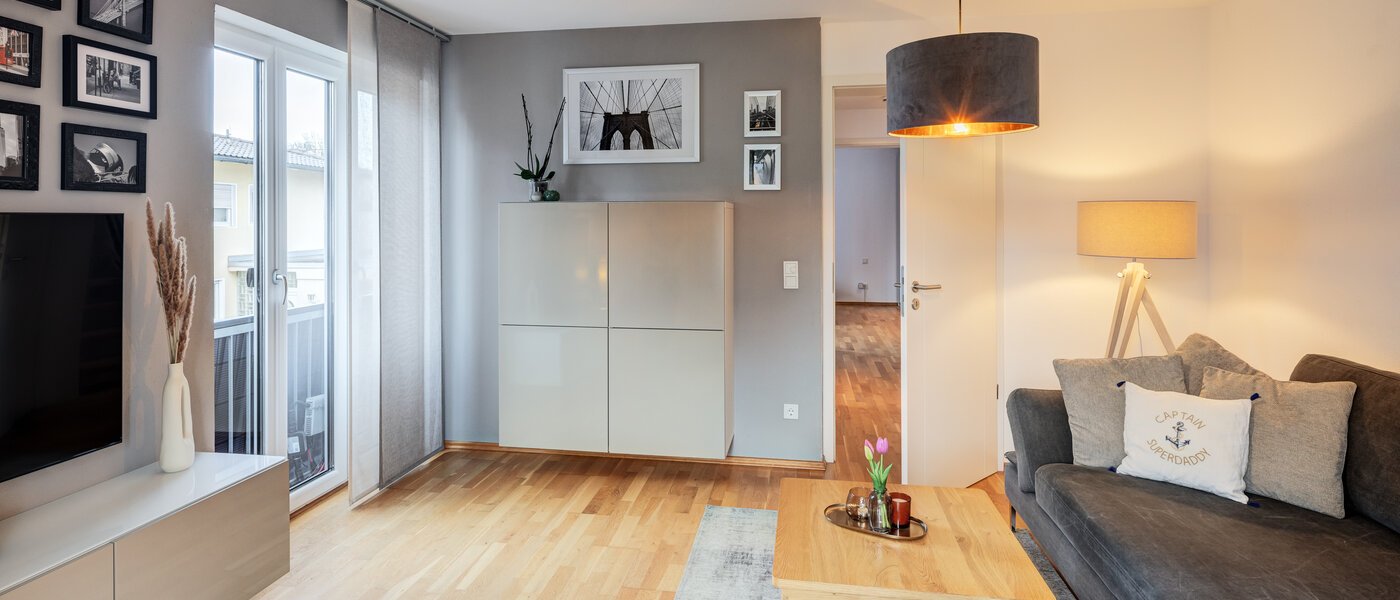 テラスハウス角住宅 München Untermenzing 03 リビングルーム 14723