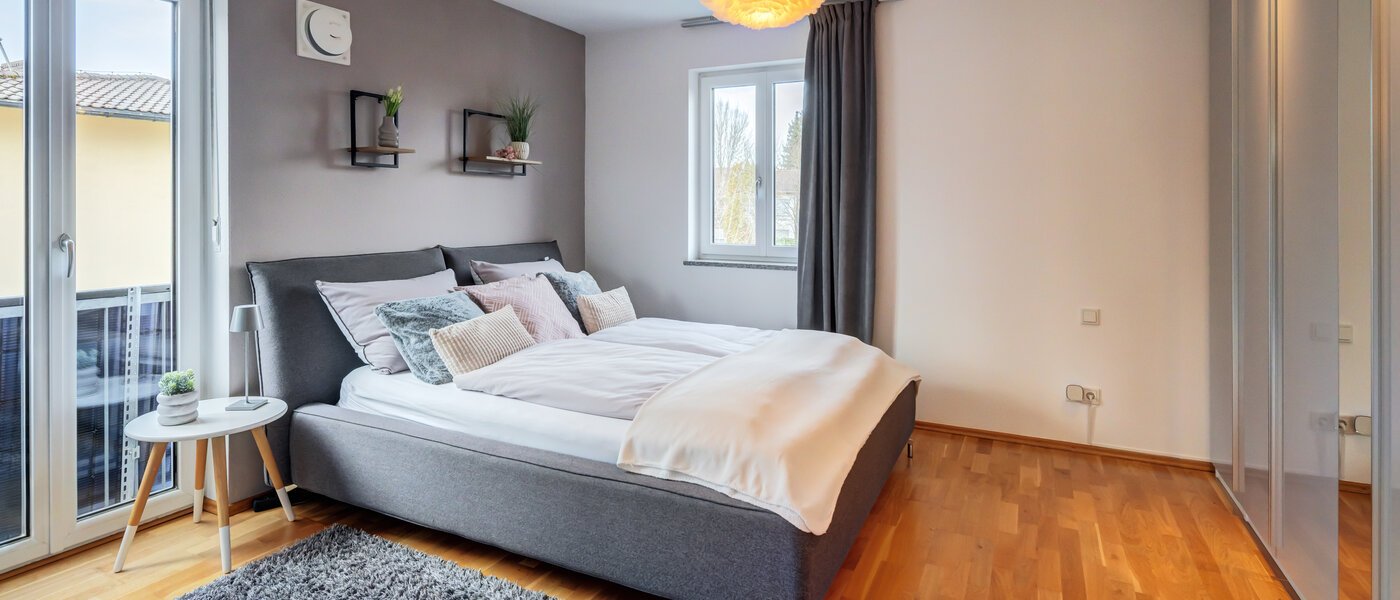 テラスハウス角住宅 München Untermenzing 01 1. 寝室 14723