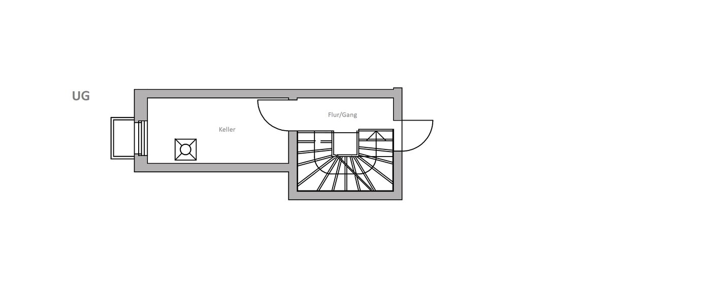 テラスハウス角住宅 München Untermenzing 04 見取り図 14723