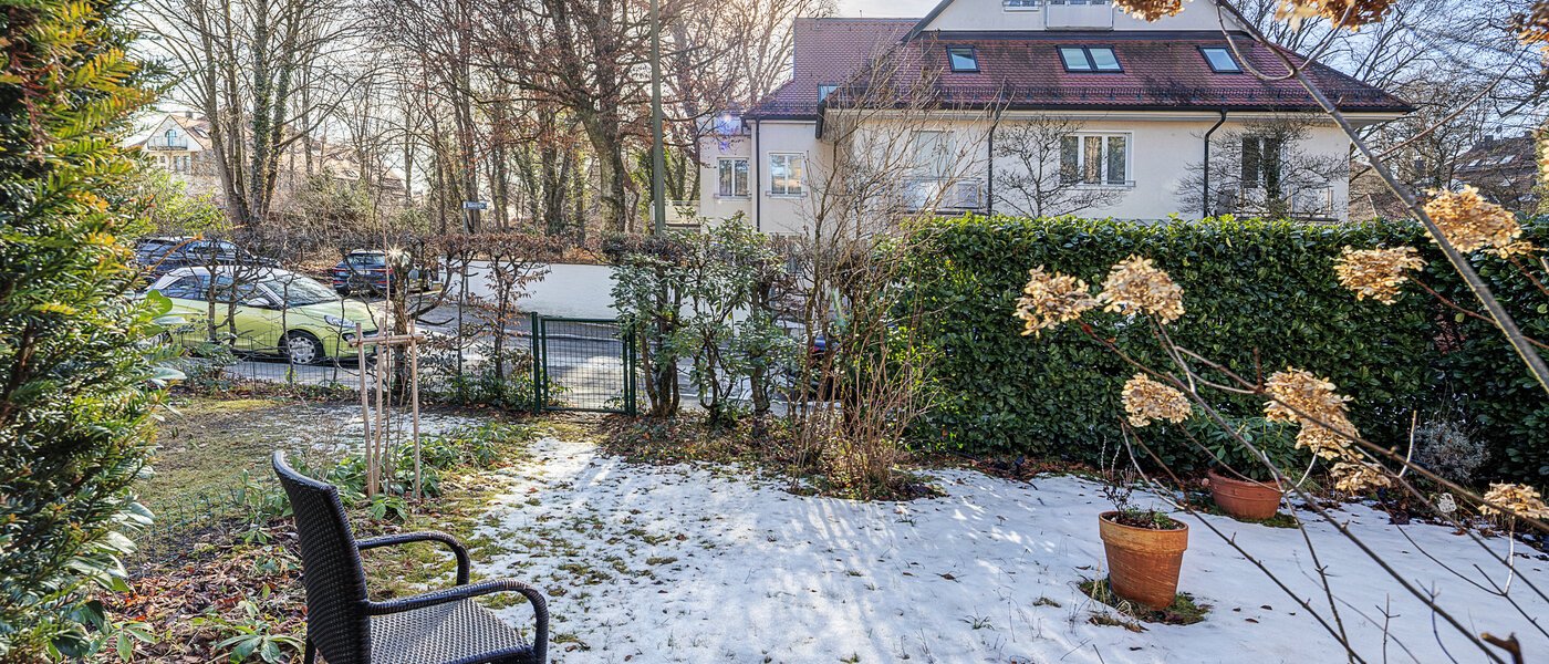 庭付き住宅 München Solln 02 庭 14725