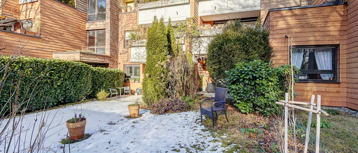 庭付き住宅 München Solln 03 庭 14725