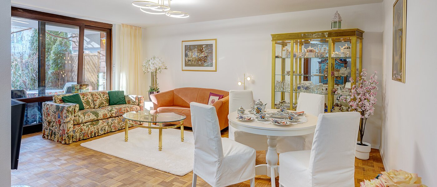 庭付き住宅 München Solln 01 リビングエリア 14725