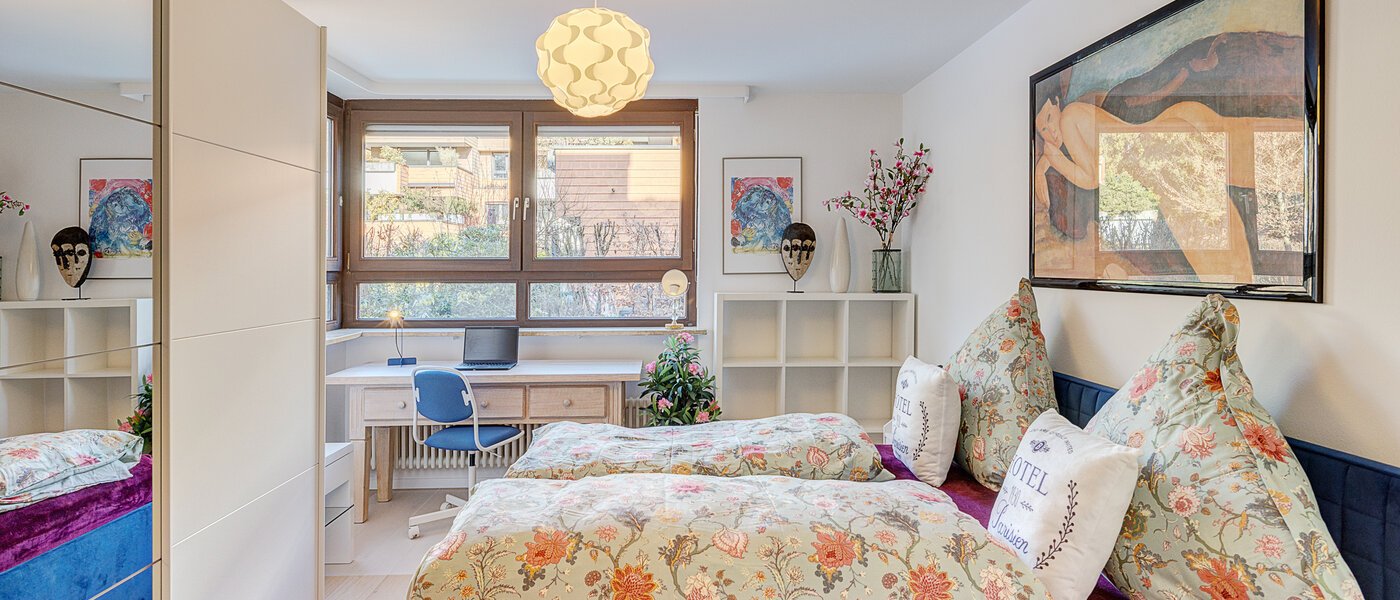 庭付き住宅 München Solln 01 1. 寝室 14725