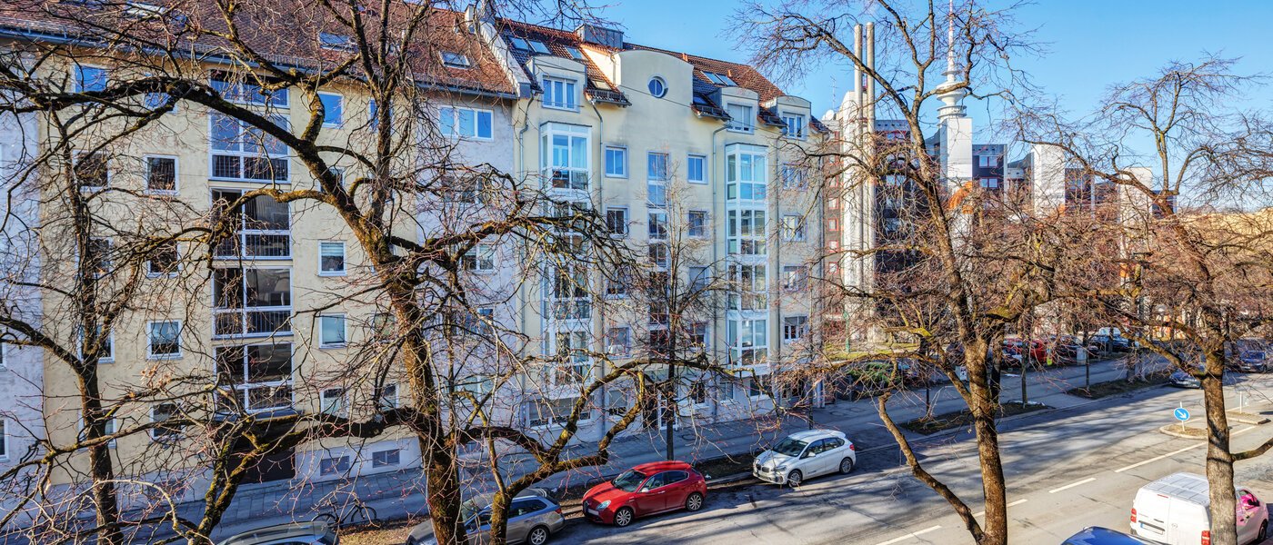 アパルトマン München Schwabing-West 02 物件からの眺め 14728