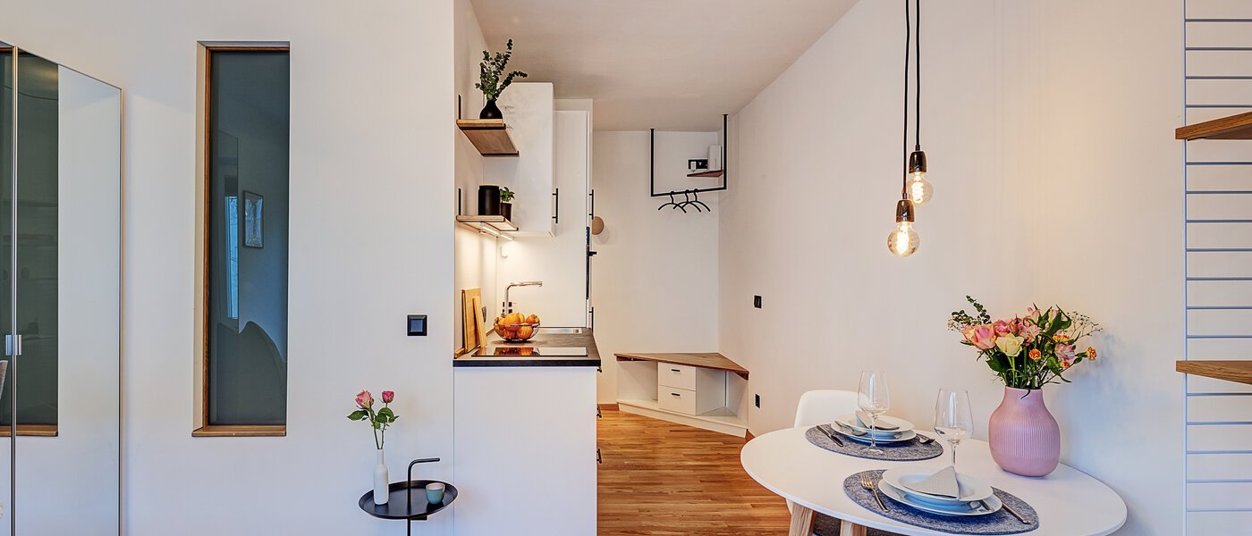 アパルトマン München Schwabing-West 03 リビングエリア 14728