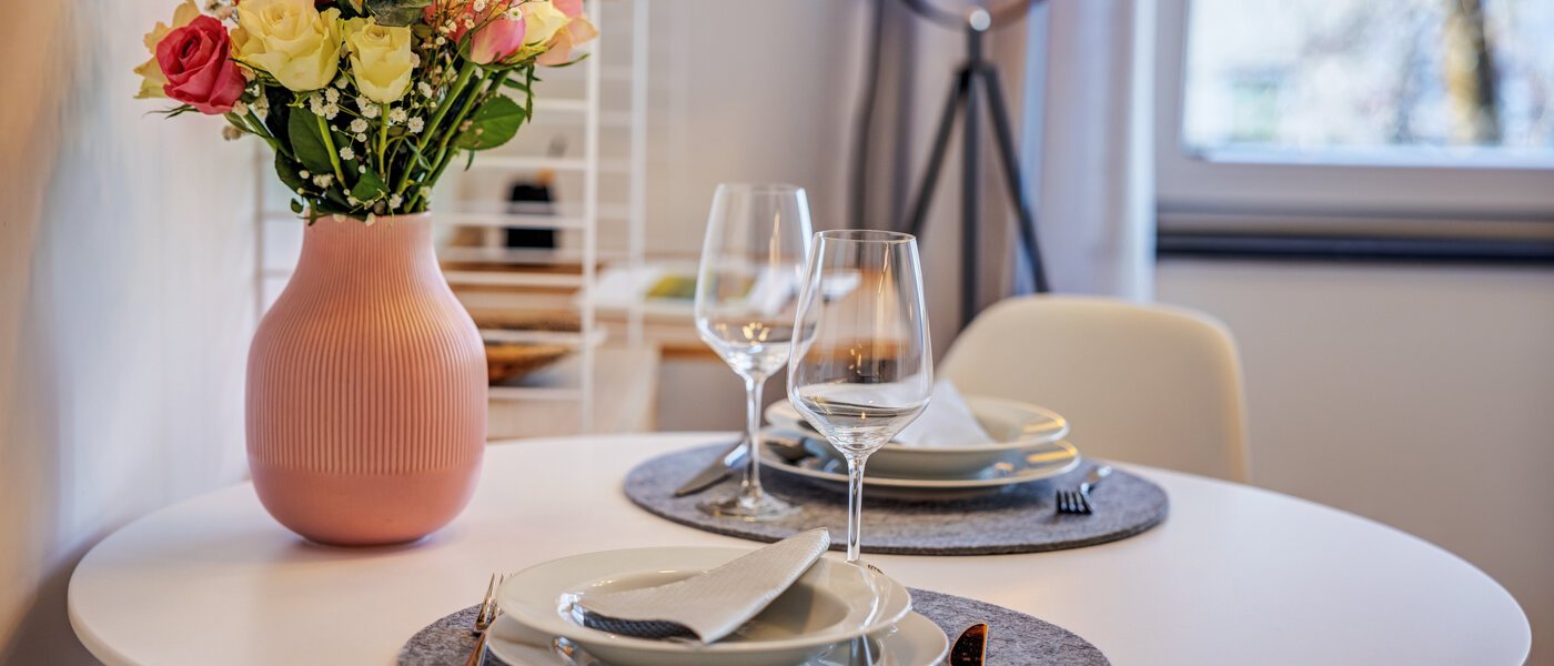 アパルトマン München Schwabing-West 04 リビングエリア 14728