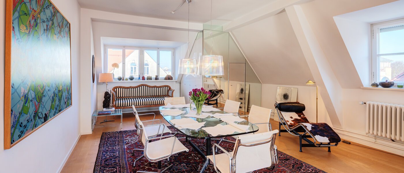 ペントハウス München Schwabing-West 01 リビングエリア 14731