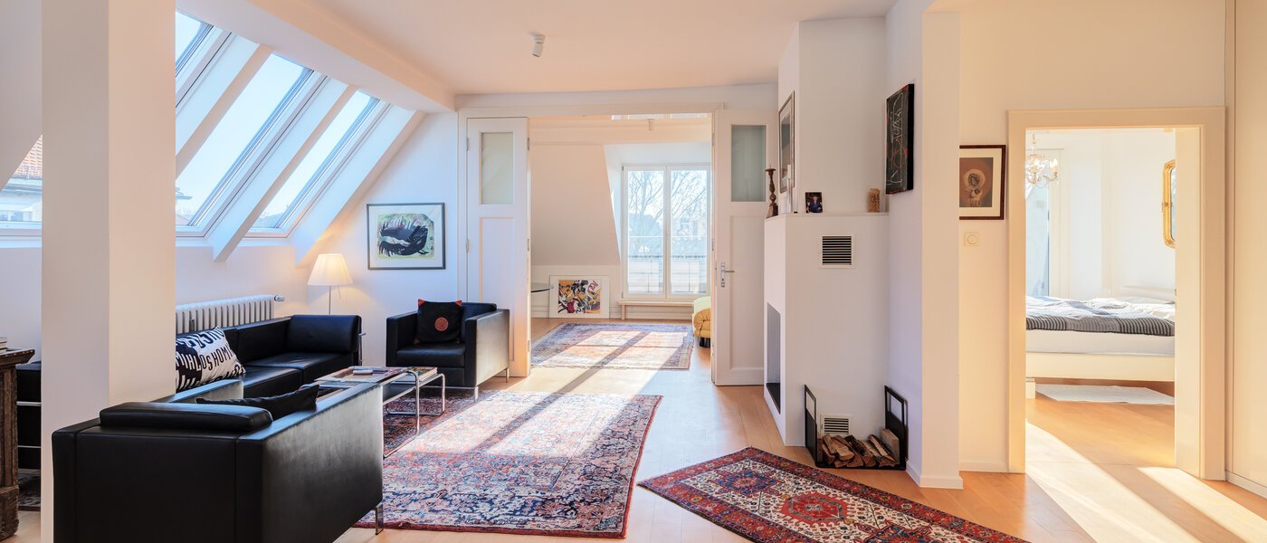 ペントハウス München Schwabing-West 04 リビングエリア 14731