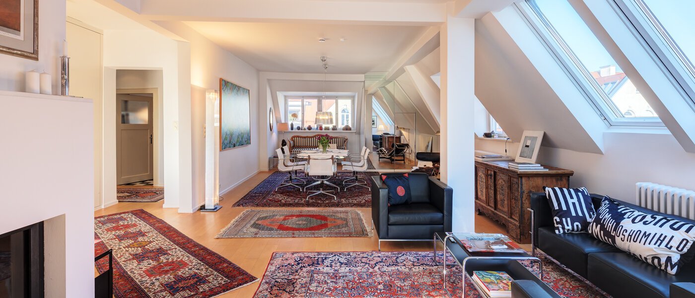 ペントハウス München Schwabing-West 05 リビングエリア 14731