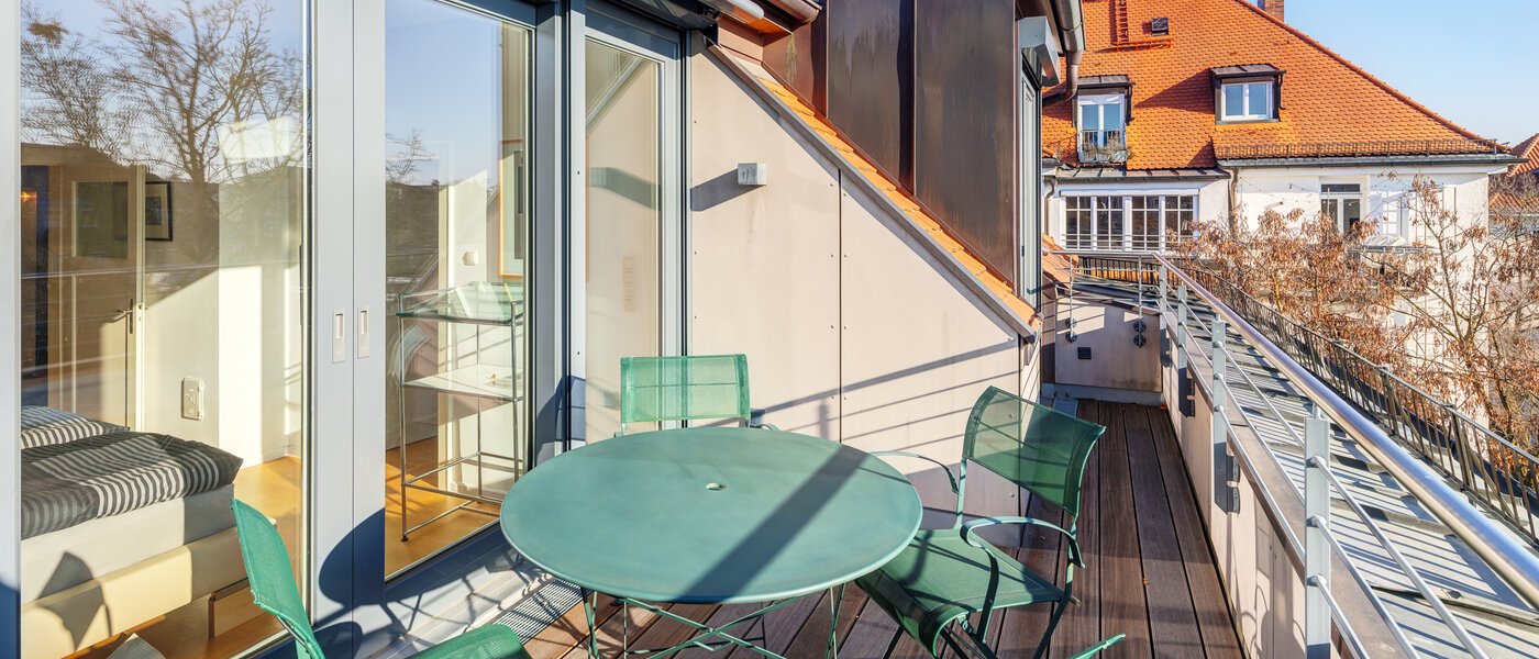 ペントハウス München Schwabing-West 03 ルーフテラス 14731