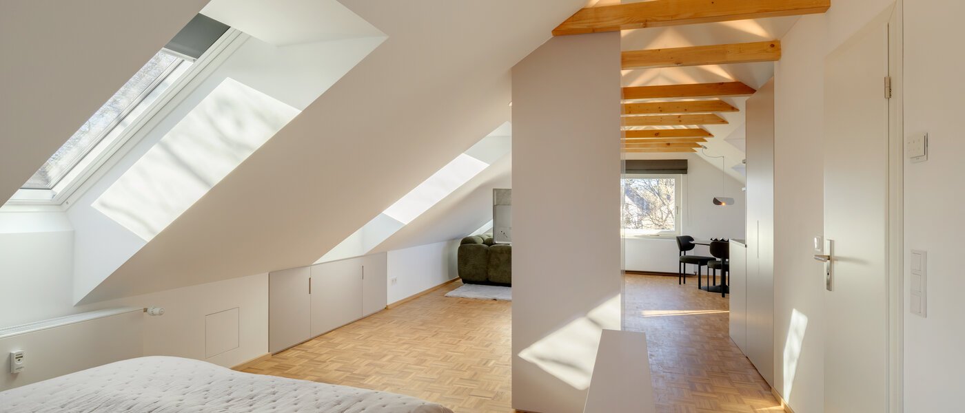 アティック・フラット（屋根裏） München Forstenried 03 スリーピングアリア 14733