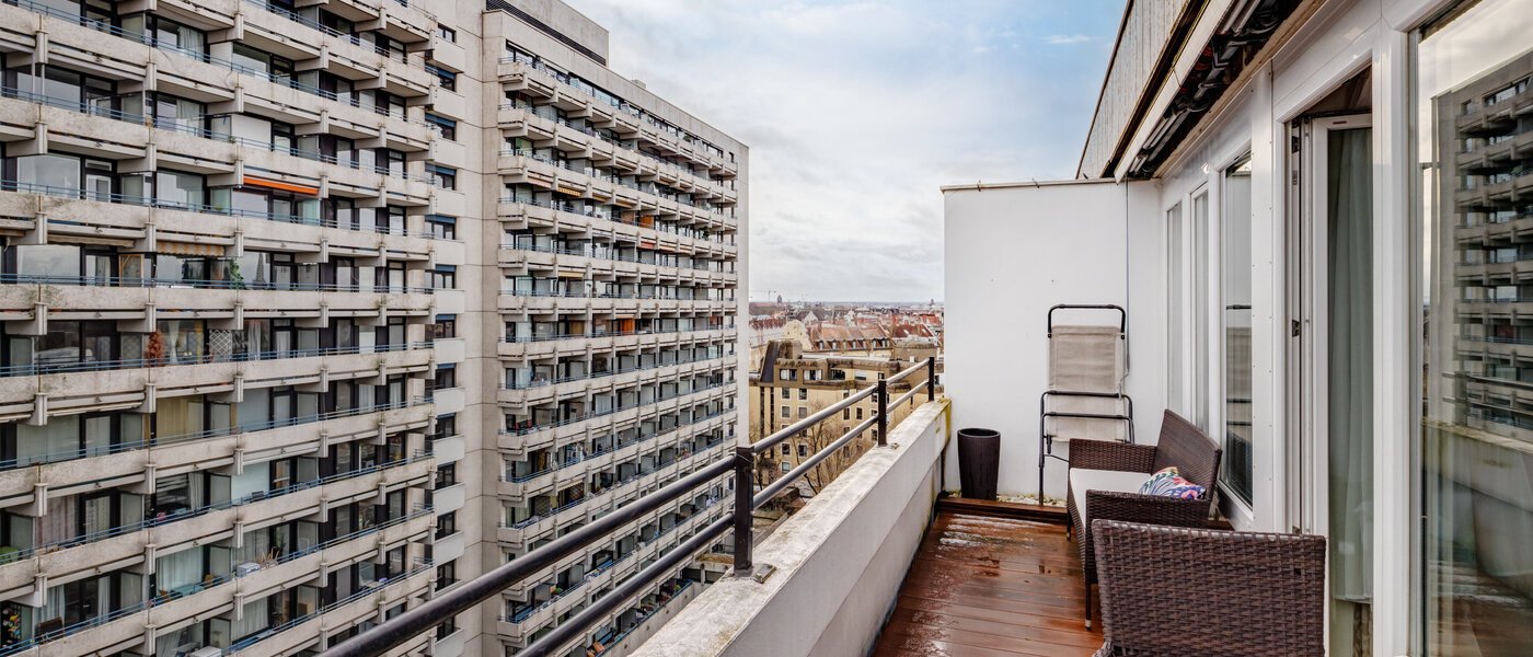 マンション München Haidhausen 02 ベランダ 14734