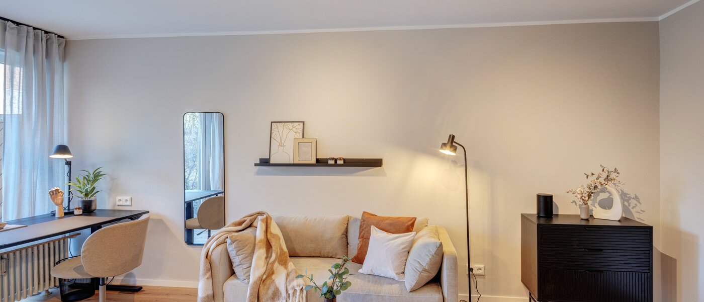 マンション München Schwabing - Alte Heide 03 リビングエリア 14736