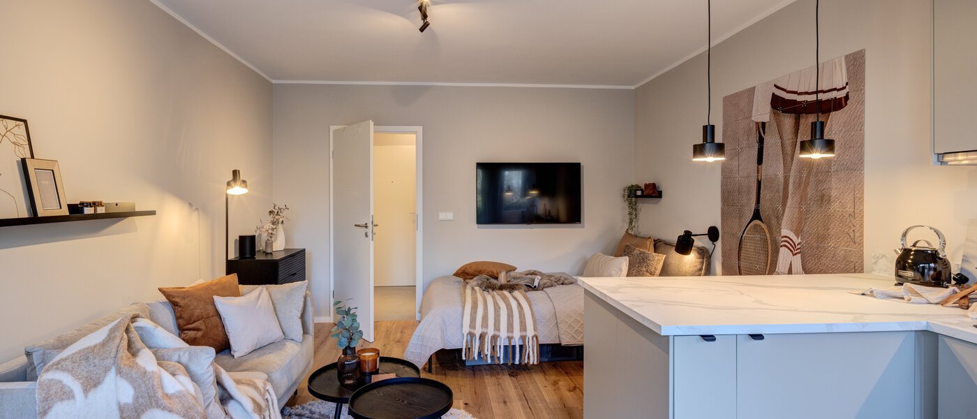 マンション München Schwabing - Alte Heide 04 リビングエリア 14736