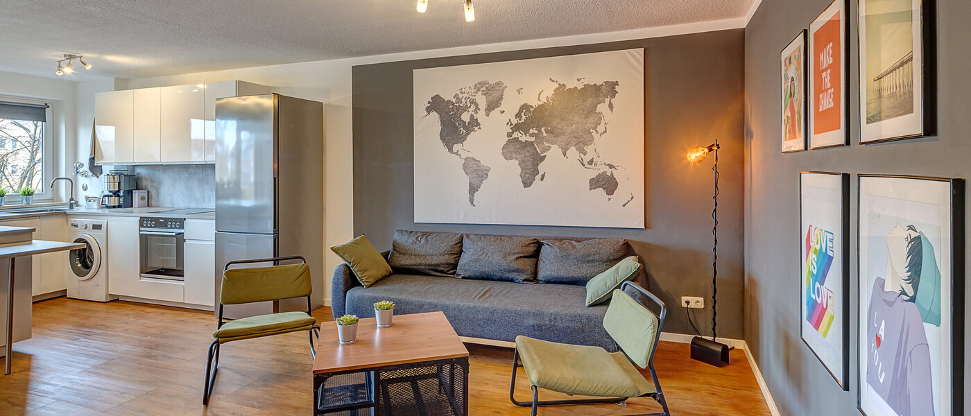 マンション München Neuhausen 01 リビングエリア 14753