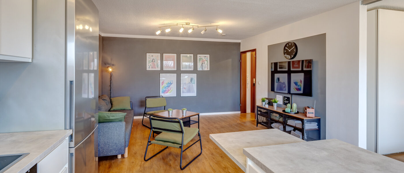 マンション München Neuhausen 04 リビングエリア 14753