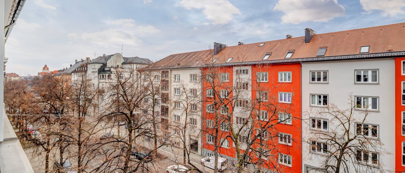 アパルトマン München Schwabing-West (rund um den Hohenzollernplatz) 02 物件からの眺め 14754