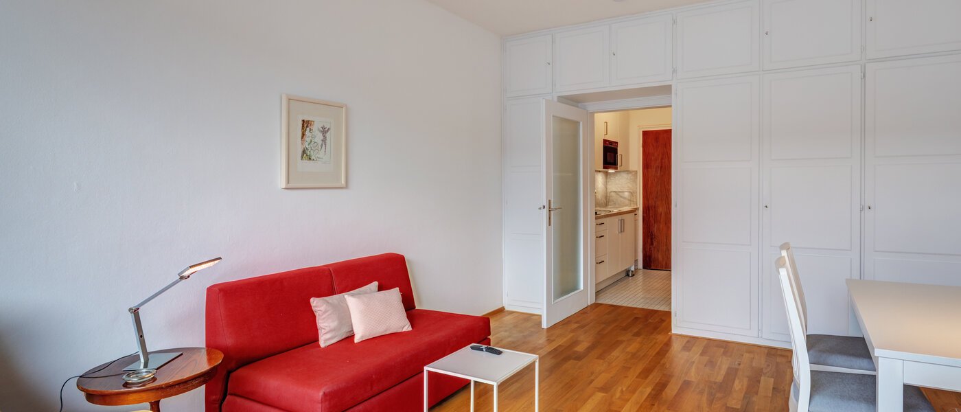 アパルトマン München Schwabing-West (rund um den Hohenzollernplatz) 04 リビングエリア 14754