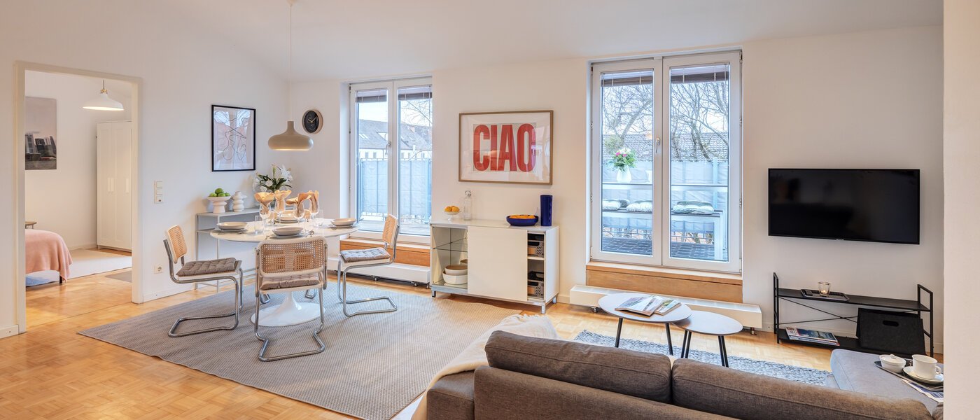 ペントハウス München Maxvorstadt 03 リビングエリア 14758