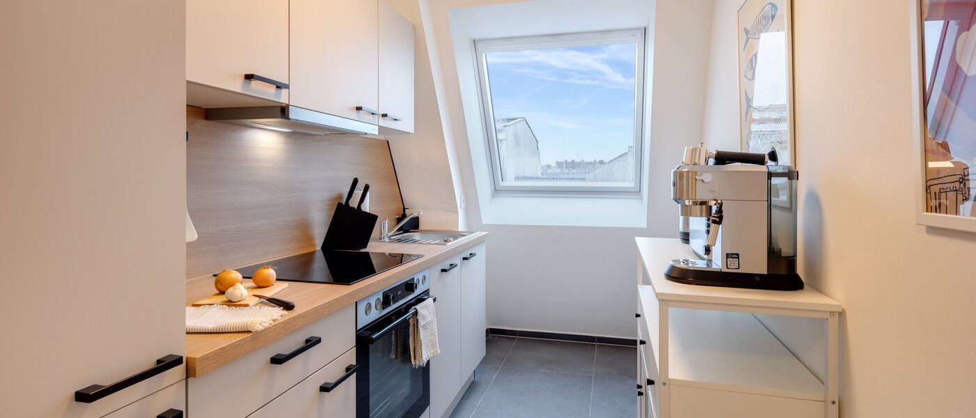 アティック・フラット（屋根裏） München Isarvorstadt 01 キッチン 14762