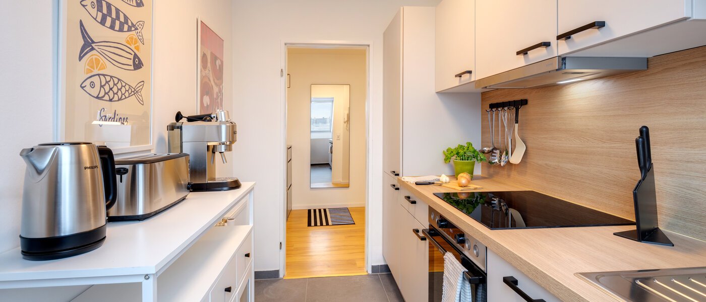 アティック・フラット（屋根裏） München Isarvorstadt 03 キッチン 14762