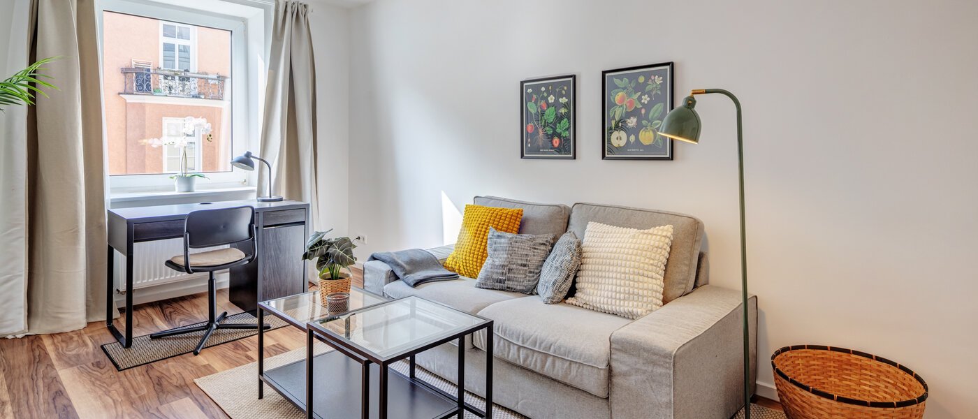 マンション München Isarvorstadt 01 リビングルーム 14764