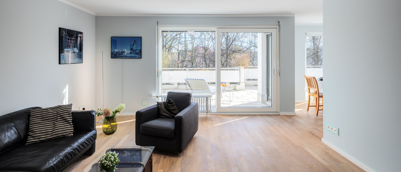 ペントハウス München Nymphenburg 02 リビングエリア 14775