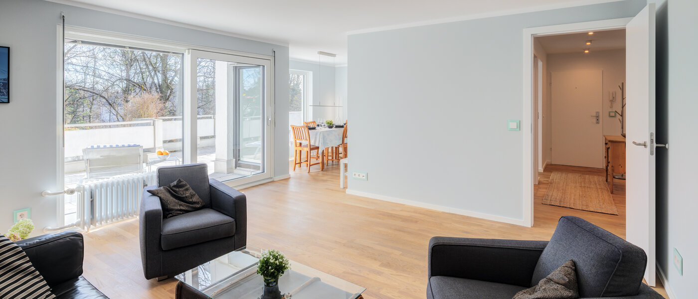 ペントハウス München Nymphenburg 03 リビングエリア 14775