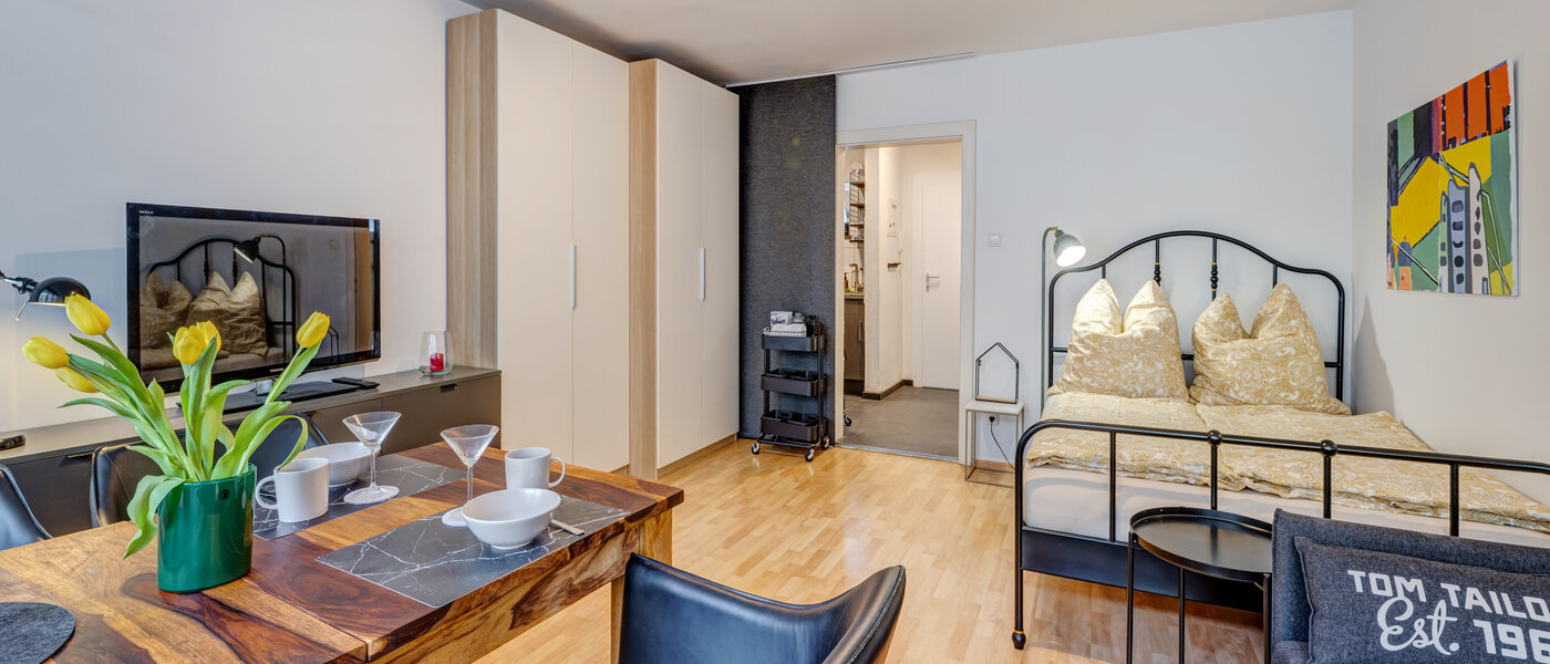 マンション München Schwabing-West (rund um den Hohenzollernplatz) 02 リビングエリア 14776