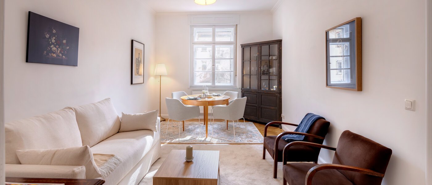 マンション München Maxvorstadt - Rund um den Josephplatz 02 リビングルーム 14777