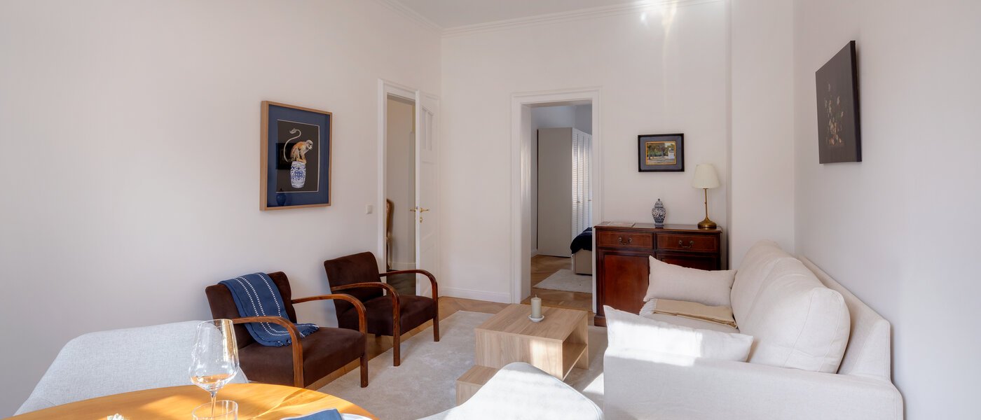 マンション München Maxvorstadt - Rund um den Josephplatz 03 リビングルーム 14777