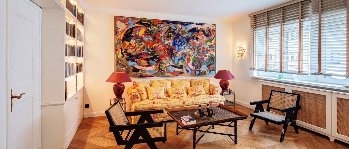 テラスハウス München Schwabing 01 図書館 14779