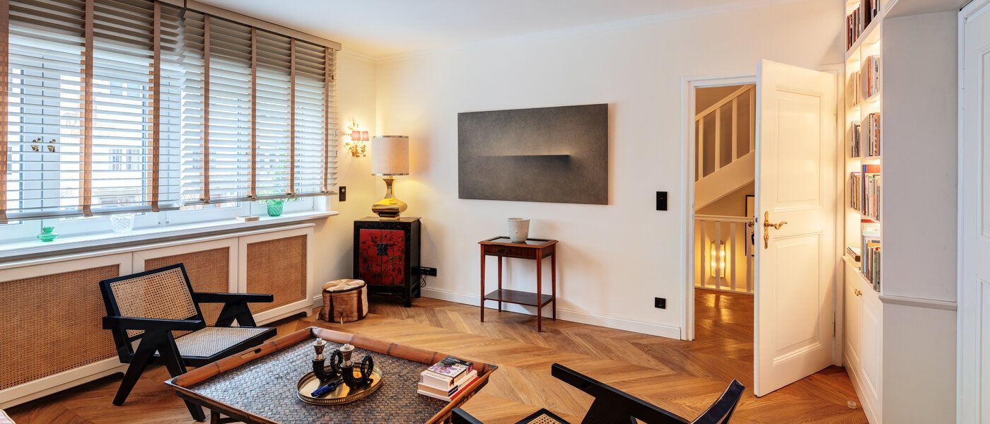 テラスハウス München Schwabing 03 図書館 14779