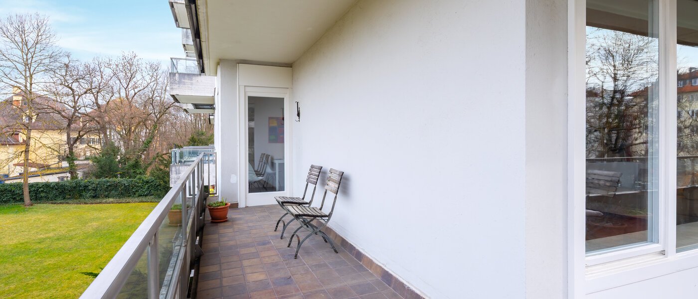 マンション München Schwabing (rechts der Leopoldstraße) 03 ベランダ 14781