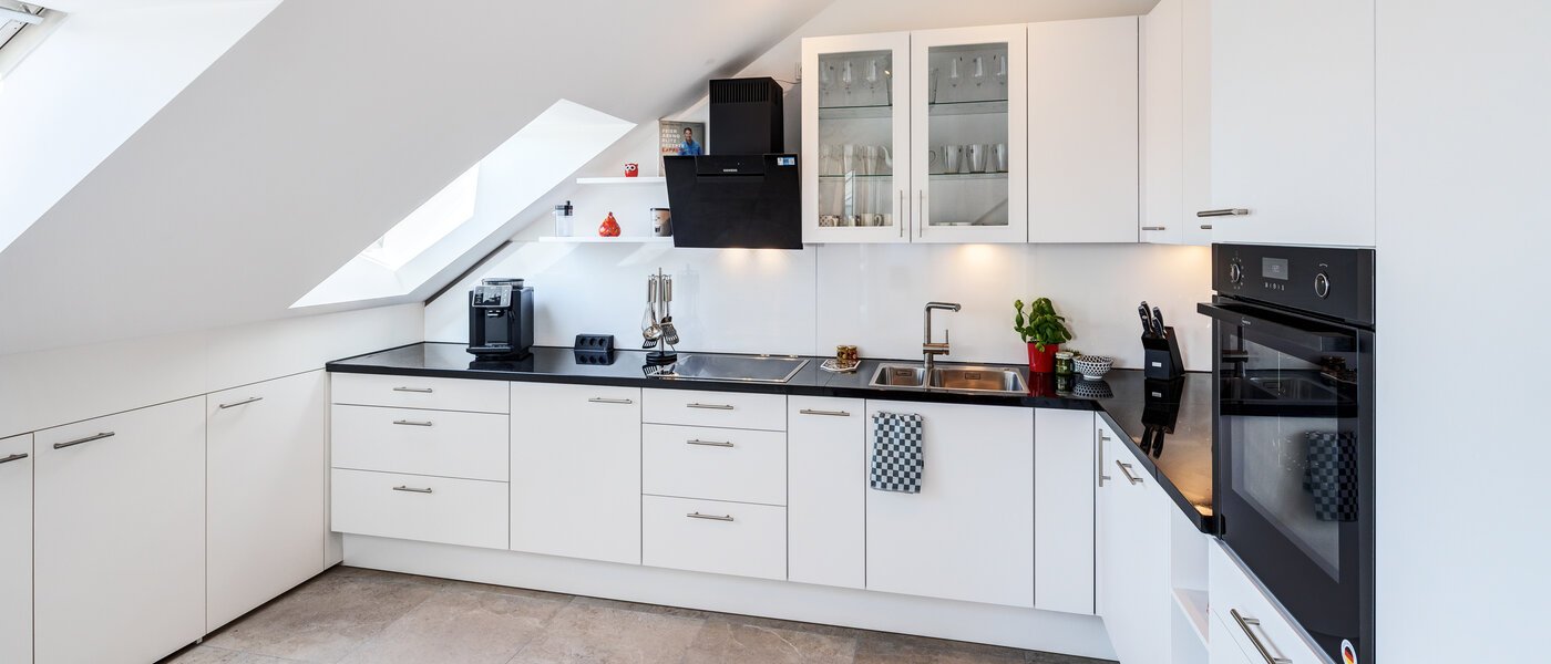 複層－回廊住宅 München Maxvorstadt 01 キッチン 14785