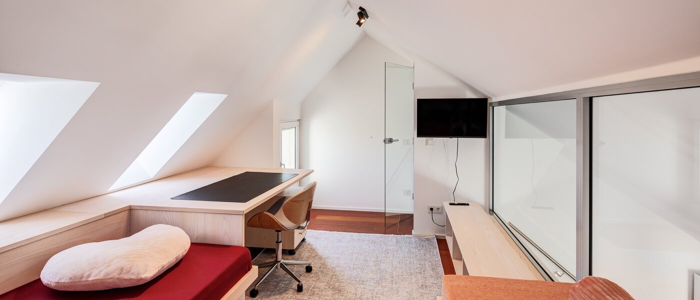 複層－回廊住宅 München Maxvorstadt 03 ワークルーム/ゲストルーム 14785