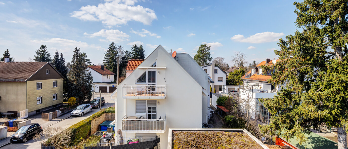 アティック・フラット（屋根裏） München Trudering 03 物件からの眺め 14792