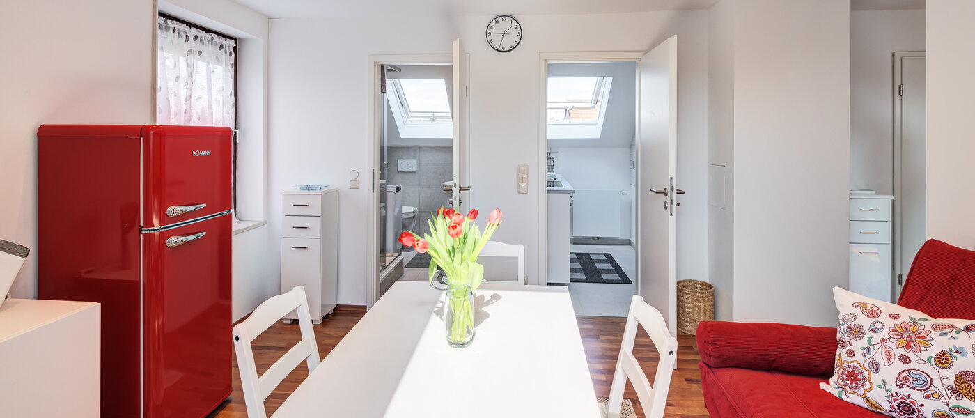 アティック・フラット（屋根裏） München Trudering 03 リビングエリア 14792